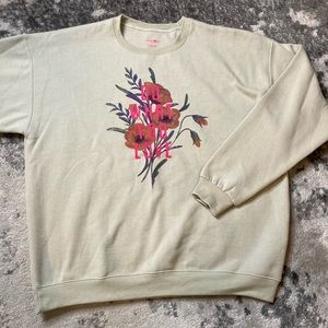 Sold! Natural life do what you love green sweatshirt